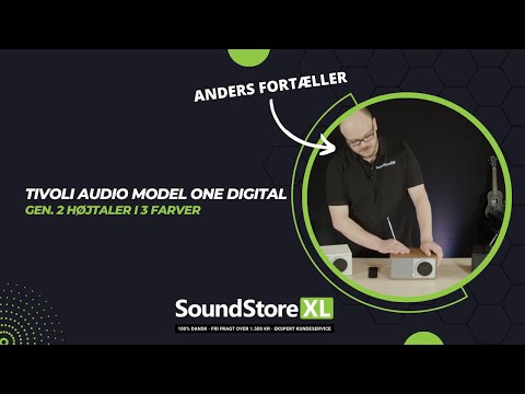Tivoli Audio Model ONE GEN.2 digital högtalare (svart)