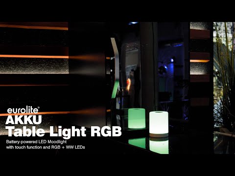 EUROLITE AKKU Table Light RGB