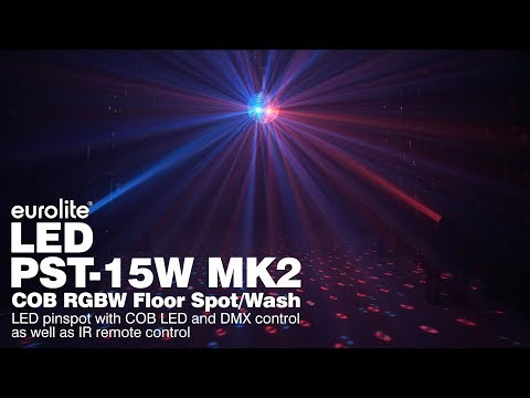 Eurolite LED PST-15W RGBW Pinspot 