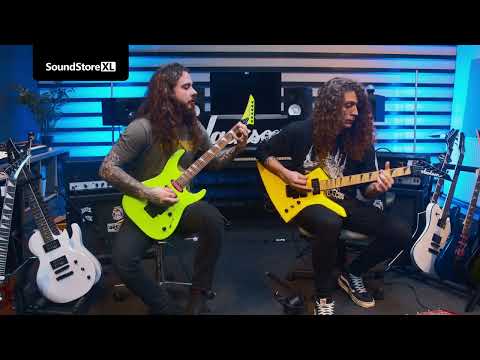 Jackson X-serien KEXM Kelly elgitarr ( Yellow )