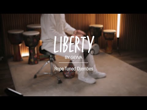 GEWA Djembé Liberty Series repstämd - 7" Batik