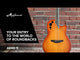 Applause E-akustisk Gitarrer Super Shallow Cutaway - Honeyburst satin (AE48-1I)