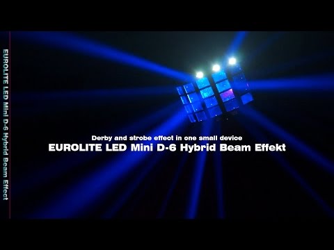 EUROLITE LED Mini D-6 Hybrid Beam Effect