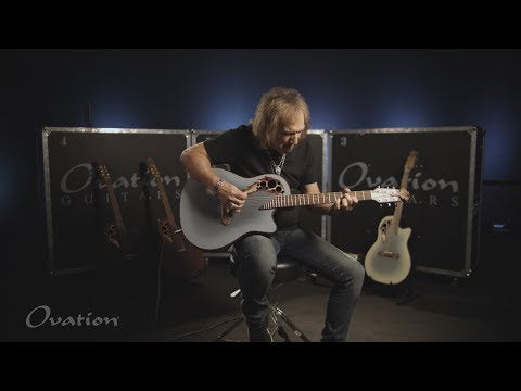 Adamas E-akustiska Gitarrer 2087GT Deep Contour Cutaway - omvänd blå burst (2087GT-8-G)