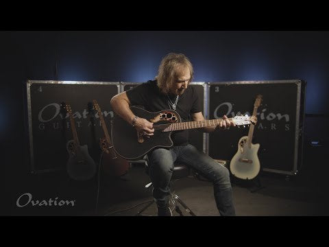 Adamas E-akustiska Gitarrer 2087GT Deep Contour Cutaway - svart (2087GT-5-G)