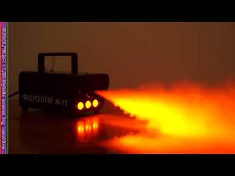 EUROLITE N-11 LED Hybrid bärnstensfärgad rökmaskin