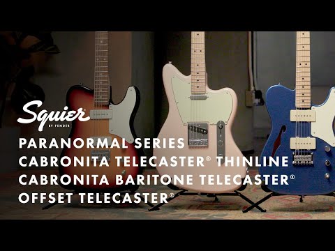 Fender Squier Paranormal Offset Telecaster elgitarr ( Butterscotch Blonde )