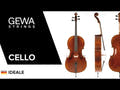 GEWA Cellos Ideale - 4/4 (Spelklar, transportsäkrad)