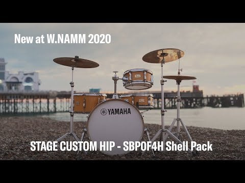 Yamaha Stage Custom Hip Drum Kit (Mat Surf Green)