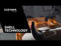 GEWA Cellos fodral Air - Vit/svart