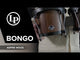 Latin Percussion Bongo Aspire - Mörkt trä (LPA601-DW)