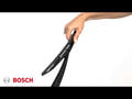 BOSCH bakrutetorkarblad h230