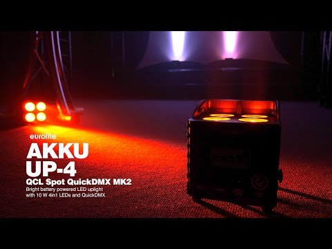 EUROLITE AKKU UP-4 QCL Spot QuickDMX MK2