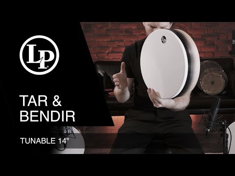 Latin Percussion Ramtrummor stämbara Bendirs - 14" x 4" (LP5028BF)