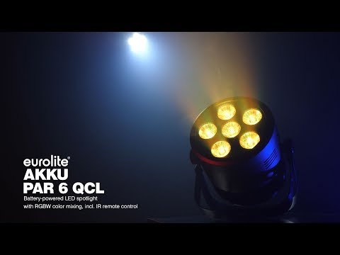 EUROLITE AKKU PAR 6 QCL