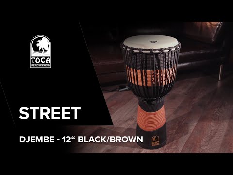 Toca Djembe Street Series - 10", Höjd: 20" (51cm) (TSSDJ-MB)
