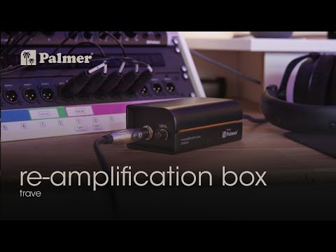 Palmer RIVER trave - Passiv re-amp-box för korrigering