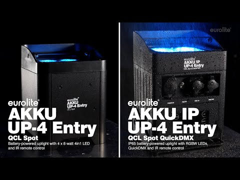 EUROLITE AKKU IP UP-4 Entry QCL Spot QuickDMX