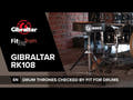 Gibraltar trumstol Rock Hardware Series - RK108
