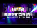 Light4Me Destroyer 120 W Spot Movingheads LED