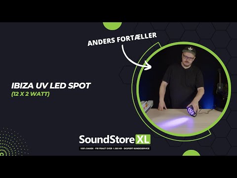 UV LED-spot (12x2W)