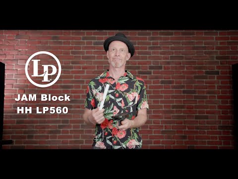 Latin Percussion Blocks Handhållen Jam Block (LP560)