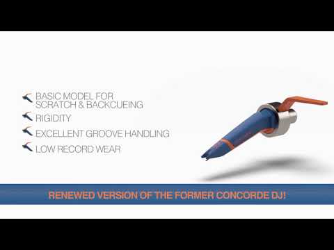 Ortofon Concorde DJ MKII Pick-up Stylus Nål 