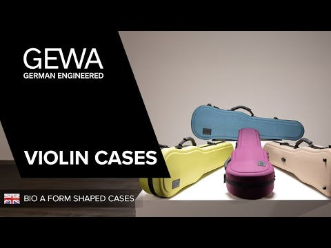 GEWA Form shaped violin case BIO A - violett