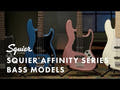 Fender Squier Affinity Jaguar elbas (svart)