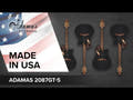 Adamas E-akustiska Gitarrer 2087GT Deep Contour Cutaway - svart (2087GT-5-G)