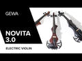 GEWA E-fiol Novita 3.0 - Svart (med Wittner axelstöd)
