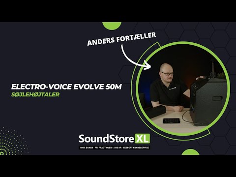 EV Evolve 50M bärbart kolumnhögtalarsystem med 8-kanals mixer