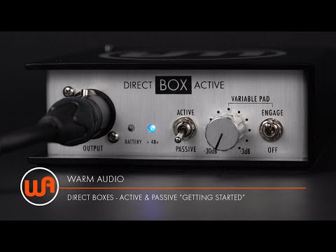 Warm Audio WA-DI-P2 Passiv stereo-DI-box