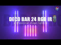 Light4Me Deco Bar 24 RGB IR WH LED-bar + fjärrkontroll