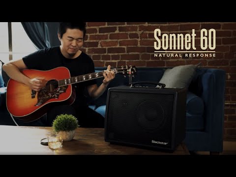 Blackstar Sonnet 60 akustisk gitarrförstärkare (svart)
