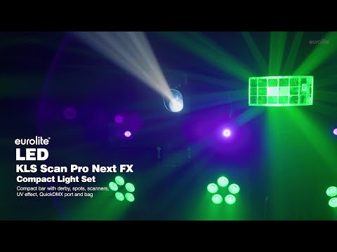 EUROLITE LED KLS Scan Pro Next FX kompakt ljusset