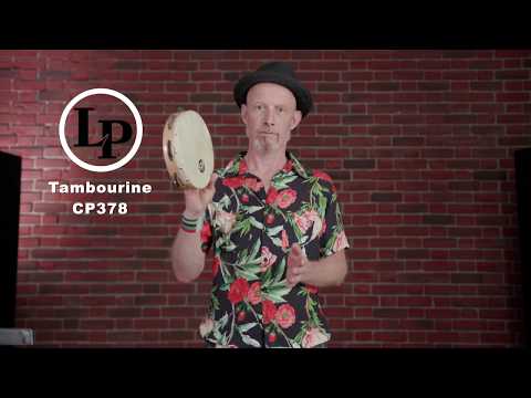 Latin Percussion tamburin CP Wood - 8", enradig (CP378)