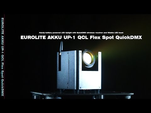 EUROLITE AKKU UP-1 QCL Flex Spot QuickDMX