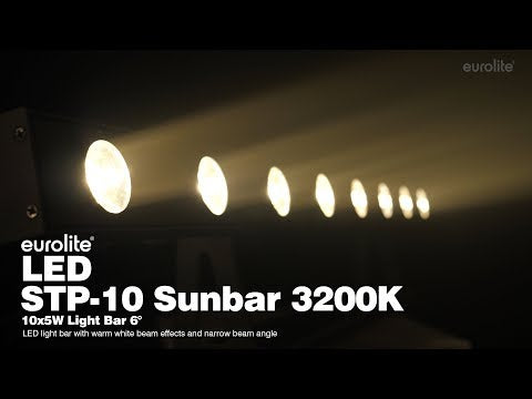 EUROLITE LED STP-10 Sunbar 3200K 10x5W Light Bar 6°