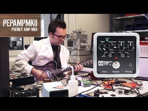 Palmer POCKET AMP MK 2 - Bärbar gitarrförförstärkare
