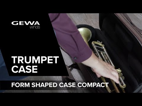 GEWA formgjutet etui för trumpeter Compact - Utsida svart