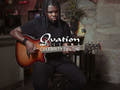 Ovation E-akustiska Gitarrer Celebrity Elite Deluxe Deep Contour - Svart satin (CDX40-5-G)