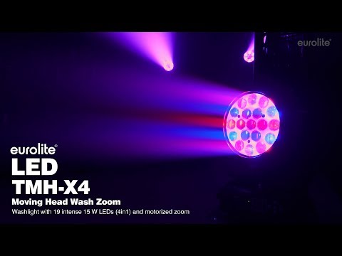 EUROLITE LED TMH-X4 Movingheads Wash Zoom