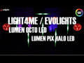 Evolights Lumen Pix Halo Bar – Retro LED-ljuslist