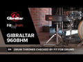 Gibraltar trumstol 9000 Series - 9608HM