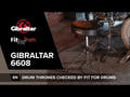 Gibraltar 6608 Drum Throne 6000 Series