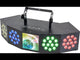 Ibiza Starwash 3-i-1 Discolampa med DMX