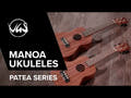 GEWA sopranukulele Manoa P-SO - Soprano (Sapelli matt)