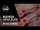 GEWA sopranukulele Manoa P-SO - Soprano (Sapelli matt)
