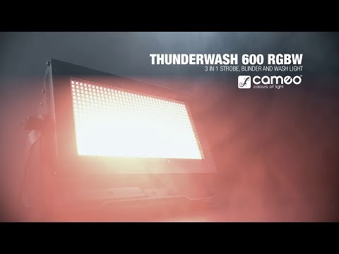 Cameo Thunder Wash 600 RGBW Strobe